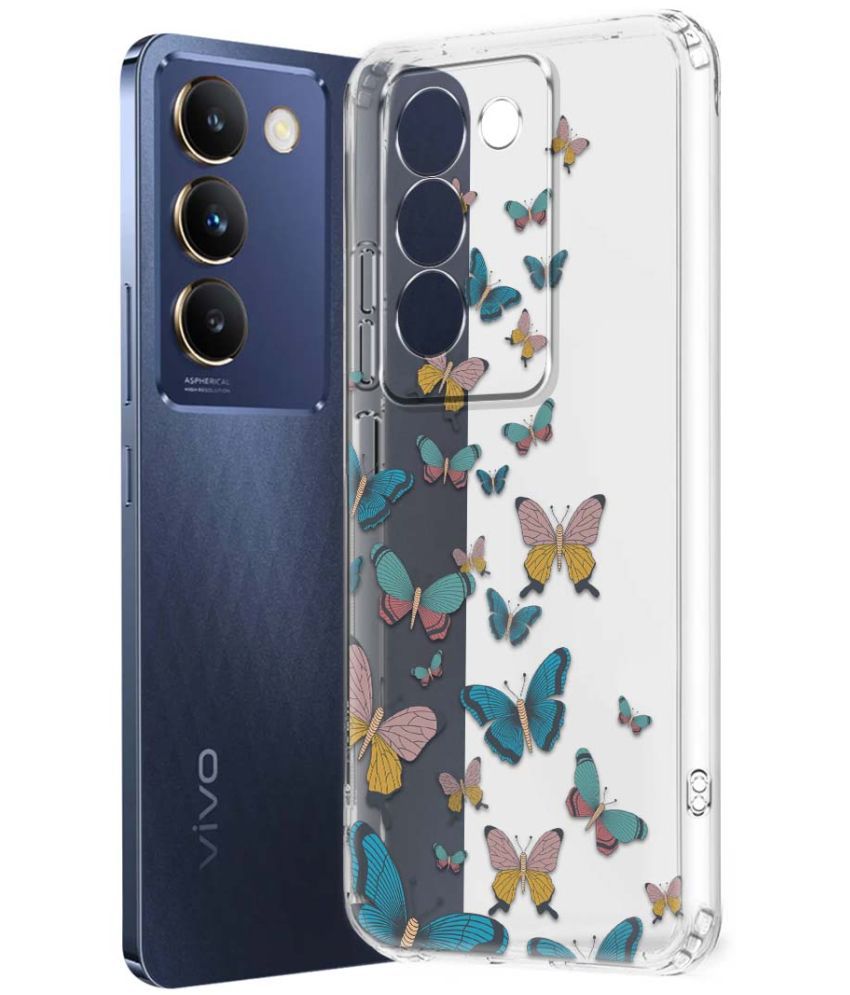     			NBOX Multicolor Printed Back Cover Silicon Compatible For Vivo T3 5G ( Pack of 1 )