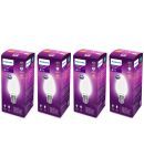 Philips 4W Warm White LED Bulb ( Pack of 4 )