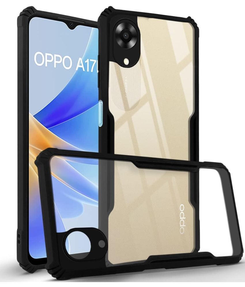     			Bright Traders Hybrid Covers Compatible For Silicon Oppo A17k ( Pack of 1 )