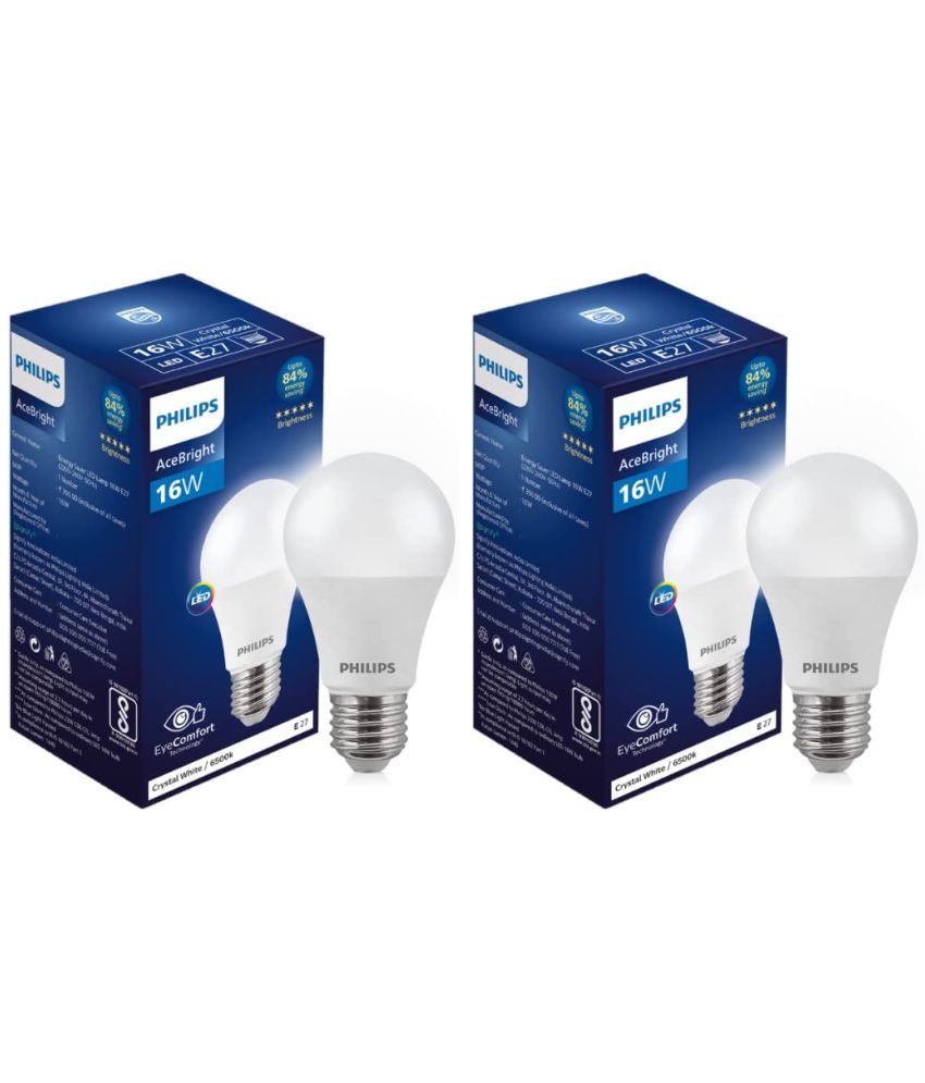     			Philips 16W Cool Day Light LED Bulb ( Pack of 2 )