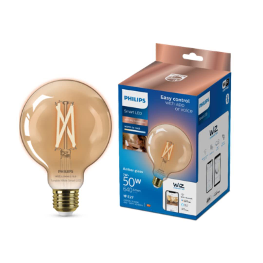     			Philips 50W Warm White Smart Bulb ( Single Pack )