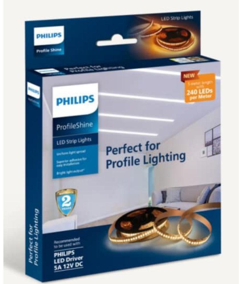     			Philips White 5Mtr LED Strip ( Pack of 1 )
