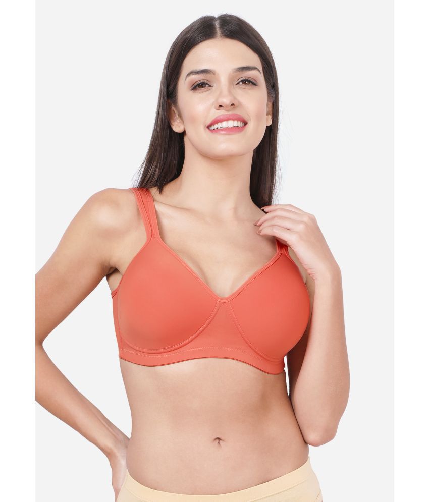     			Taabu Orange Lace Lightly Padded Women's T-Shirt Bra ( Pack of 1 )