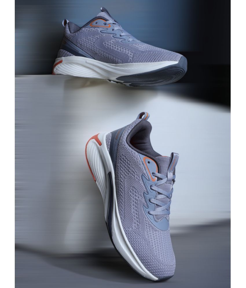     			Abros STARE-ON Gray Men's Sports Running Shoes