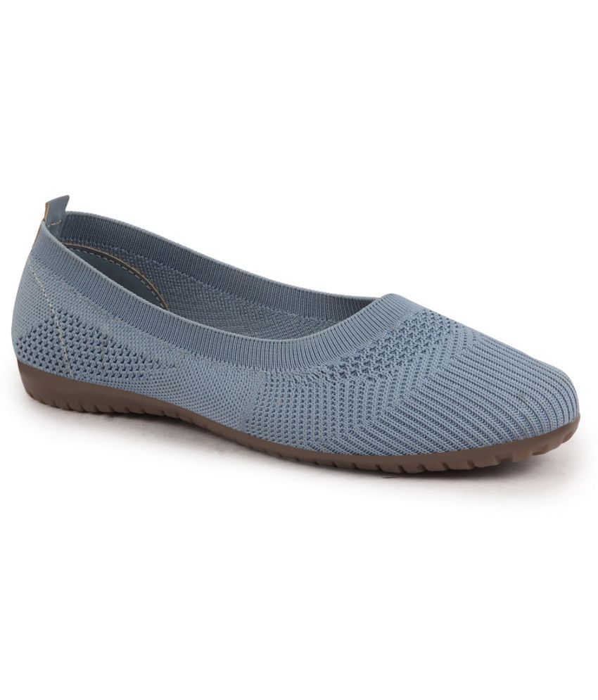     			Fausto Blue Women's Casual Ballerinas