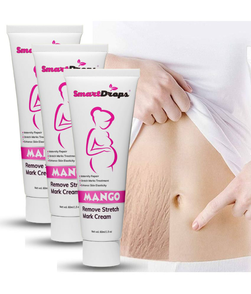     			Smartdrops Skin smoothening Cream Fruity ( 180 mL ) Pack of 3
