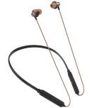 hitage NBT-2686+ Perfect Series 30hrs In-the-ear Bluetooth Headset with Upto 30h Talktime Deep Bass - Brown