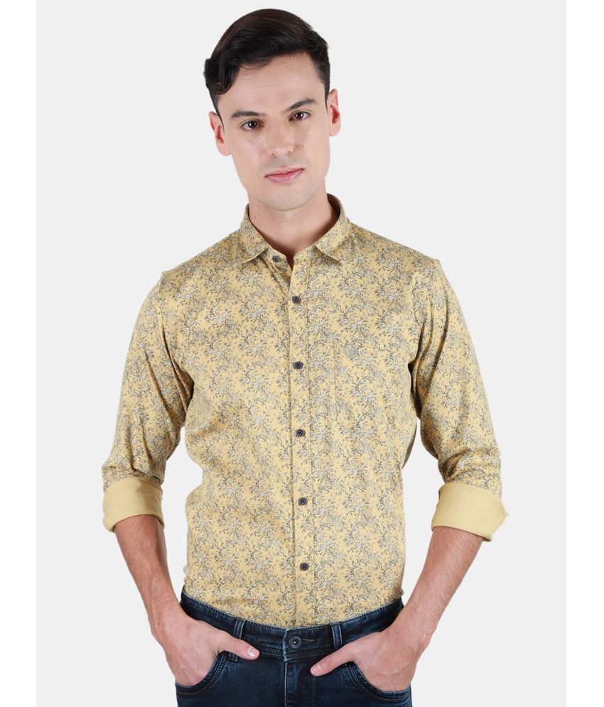     			Duke 100% Cotton Slim Fit Printed Full Sleeves Men's Casual Shirt - Beige ( Pack of 1 )