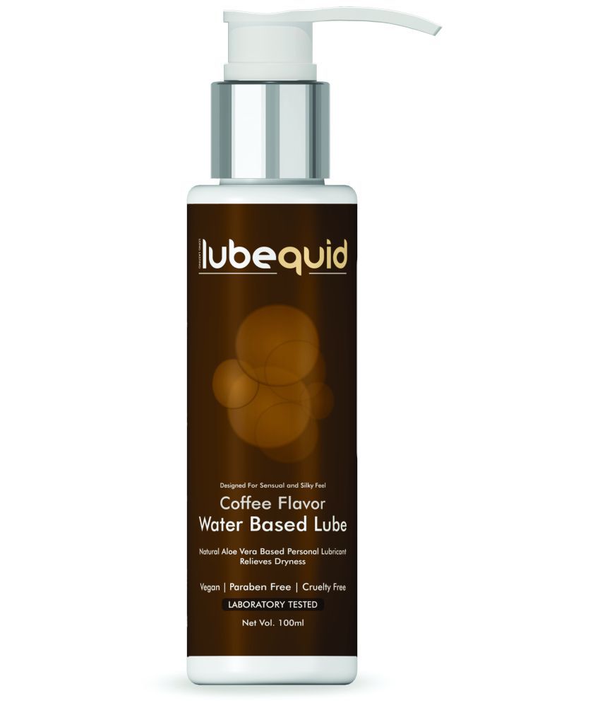     			Lubequid Water-Based Personal Lubricant, 100 ML Bottle- 2 in 1 Lubricant & massage Gel for Men and Women ~ Water Based Lube ~ Skin Friendly, Silicone and Paraben Free, Coffee Flavored