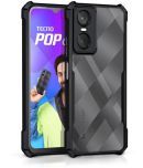 Bright Traders Hybrid Covers Compatible For Silicon Tecno POP 6 PRO ( Pack of 1 )