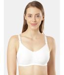 Jockey ES08 Wirefree Non Padded Super Combed Cotton Elastane Full Coverage Nursing Bra - White