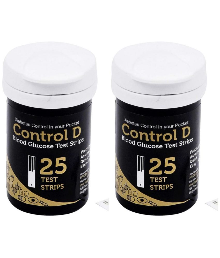     			Control D 2x25 Strips 50 Test Strips
