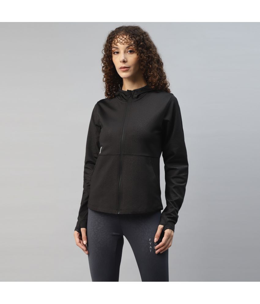     			Dida Sportswear - Black Polyester Women's Jacket