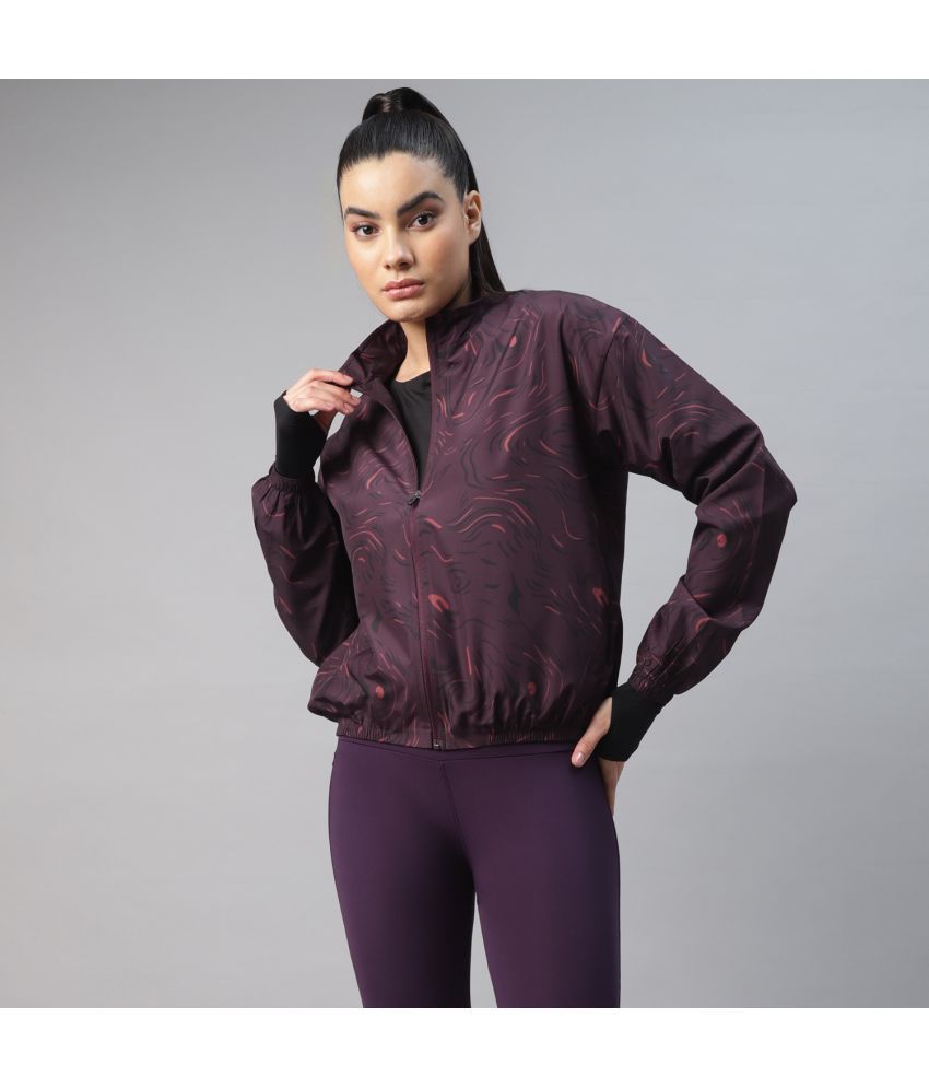     			Dida Sportswear - Maroon Polyester Women's Jacket