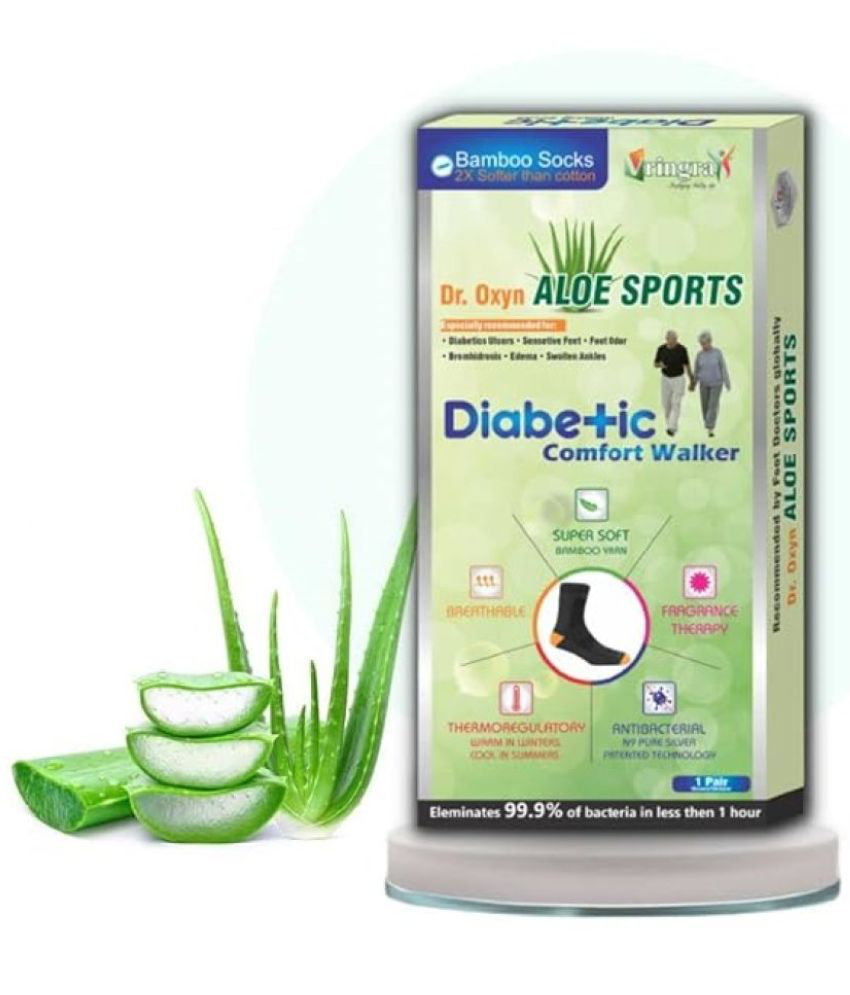     			Vringra Aloe Socks | Diabetic socks for Men &Women