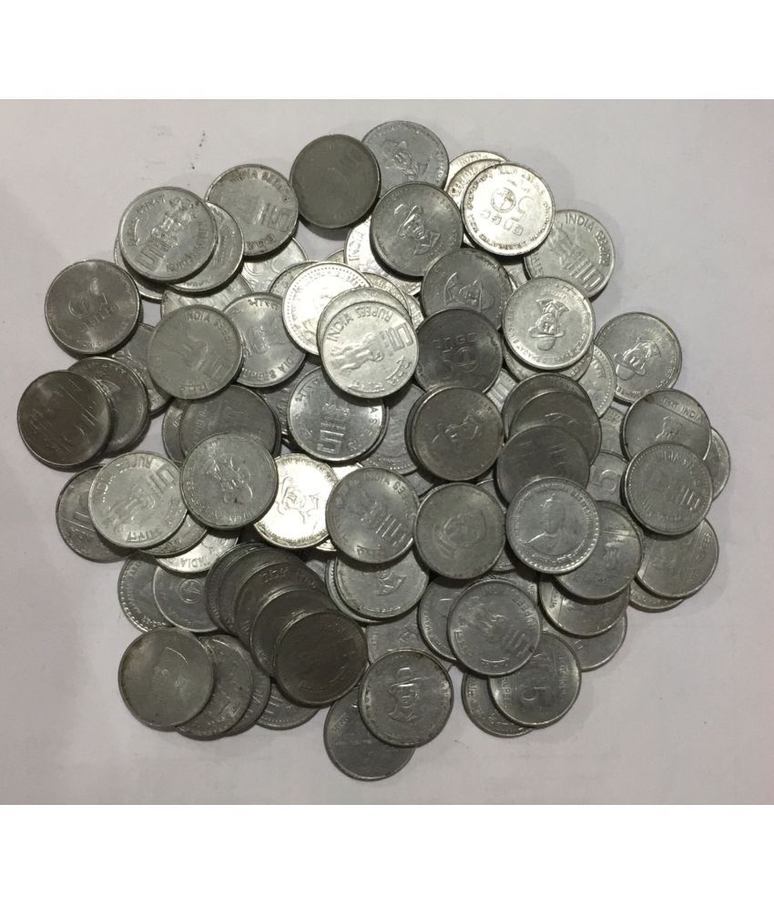     			5 RUPEES COMMEMORATIVE (20 PCS LOTT) MIX VARIETY