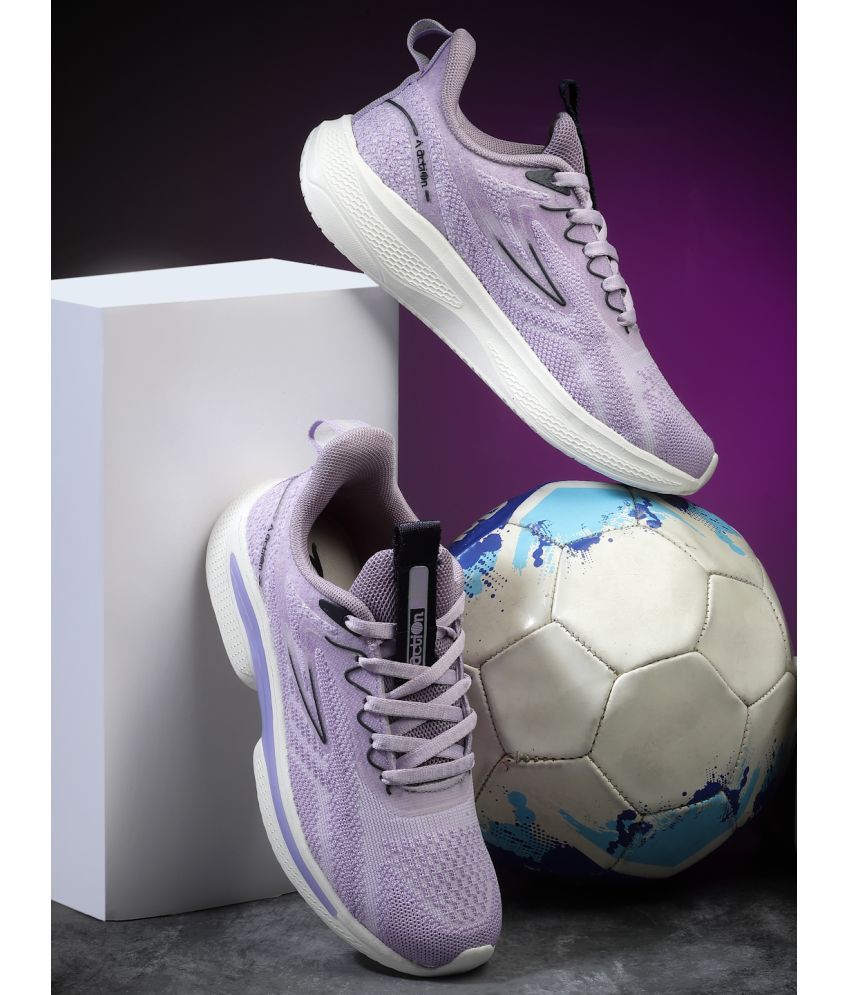     			Action - Purple Women's Running Shoes