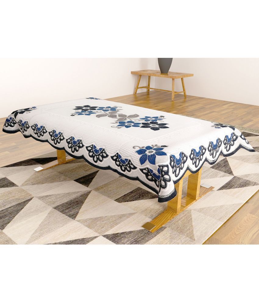     			CASA FURNISHING Polyester Single Centre Table Cover ( 152 cm x 101 cm )