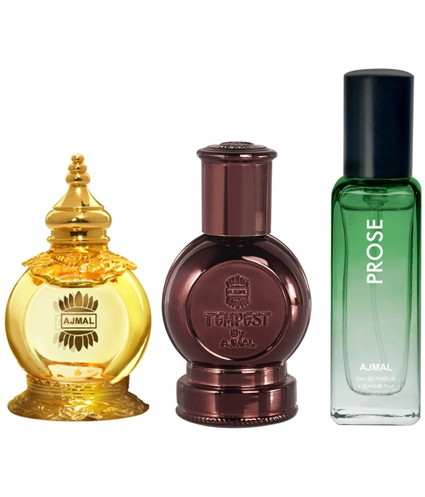     			AJMAL Eau De Parfum (EDP) Floral -Fragrance For Unisex ( Pack of 3 )