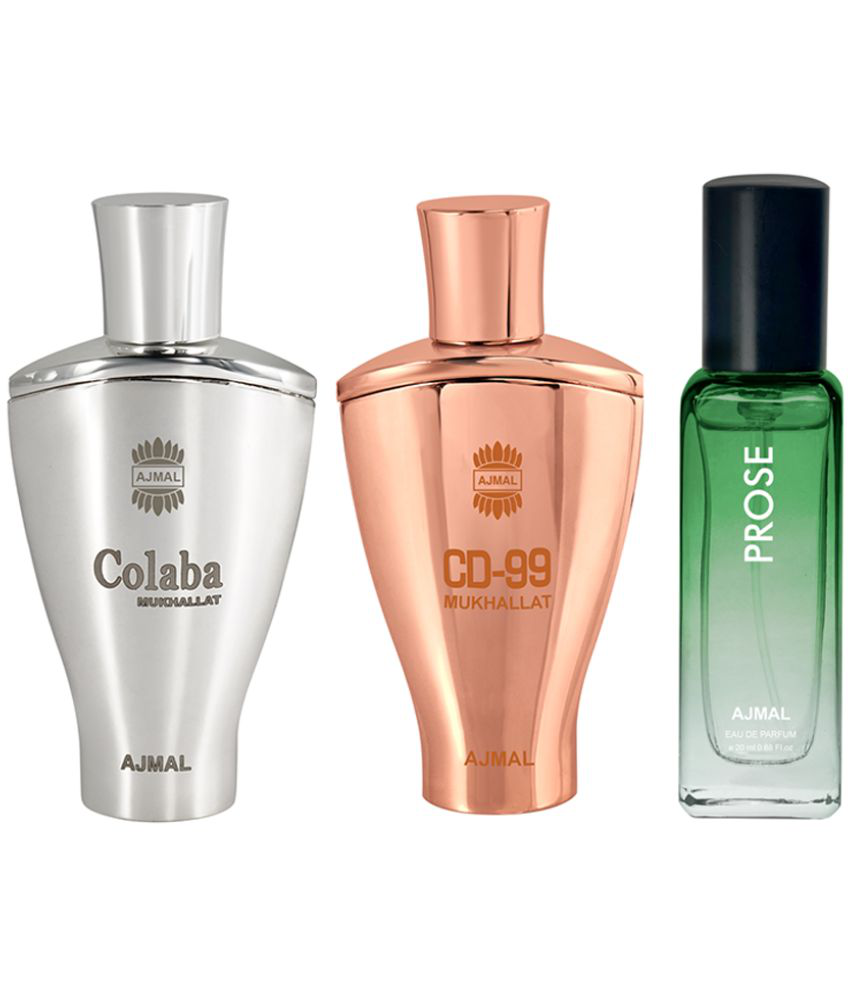     			AJMAL Eau De Parfum (EDP) Floral,Oriental -Fragrance For Unisex ( Pack of 3 )