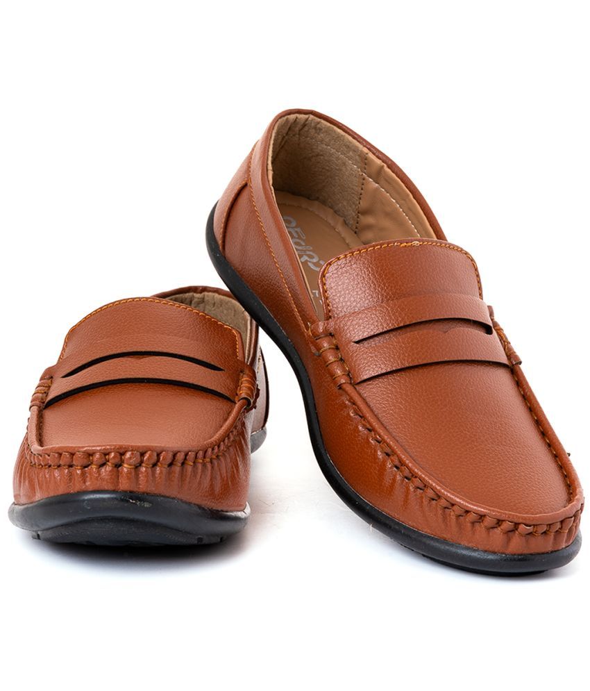     			KHADIM - Brown Boy's Formal Shoes ( 1 Pair )