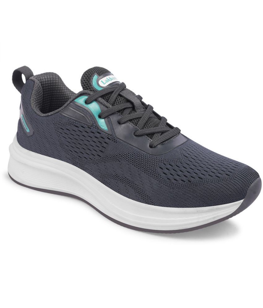     			Lakhani Aashirwad L-Ranger_Grey-C.Grn Gray Men's Sports Running Shoes