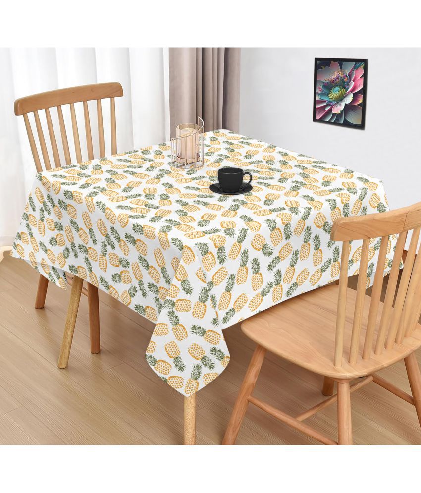     			Oasis Hometex Printed Cotton 2 Seater Square Table Cover ( 102 x 102 ) cm Pack of 1 Multicolor