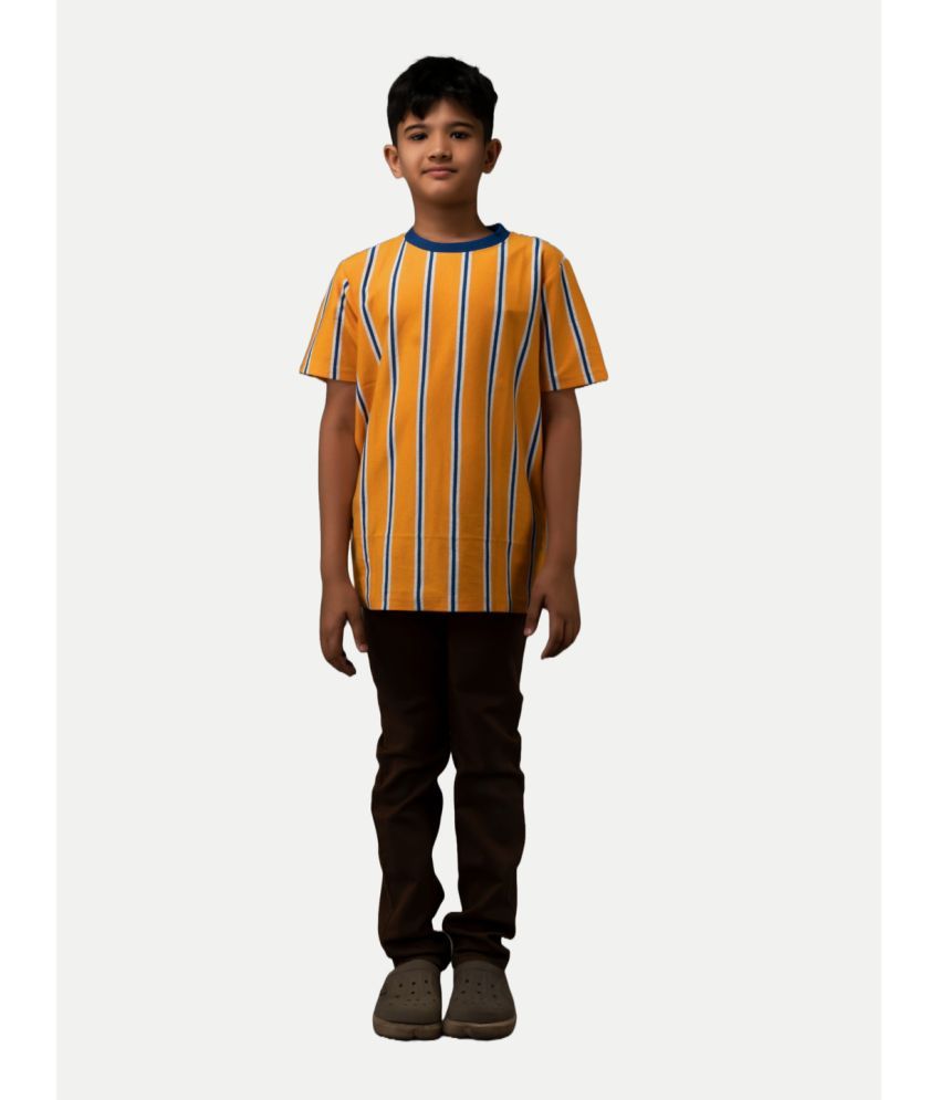     			Radprix Pack of 1 Boys Cotton T-Shirt ( Yellow )