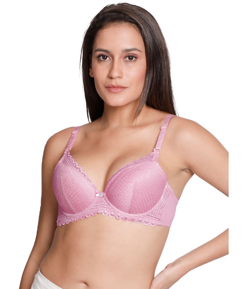     			Susie Lace Lightly Padded Women's Everyday Bra ( Pink )