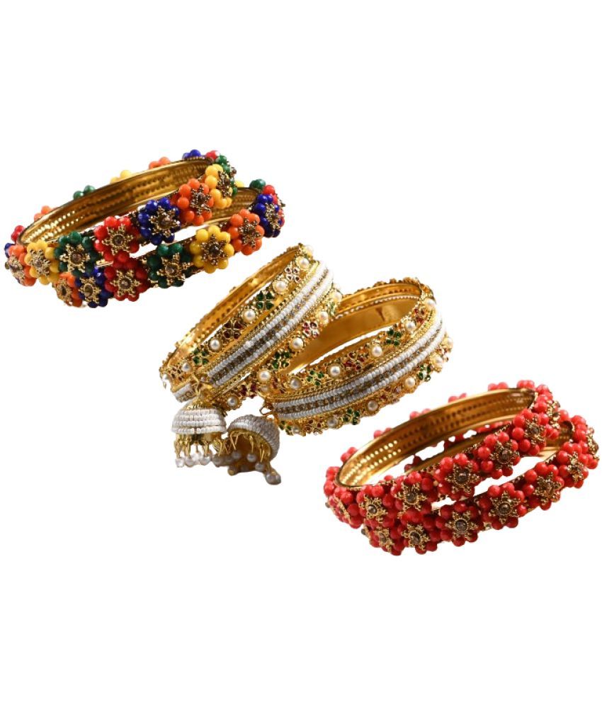     			Somil Multicolor Bangle Set ( Pack of 24 )