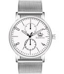 LimeStone Silver Stainless Steel Analog Men's Watch