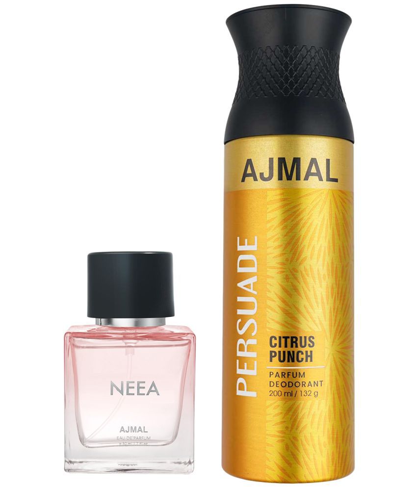     			AJMAL Neea EDP & Persuade Deodorant Spray & Perfume for Unisex 250 ml ( Pack of 2 )