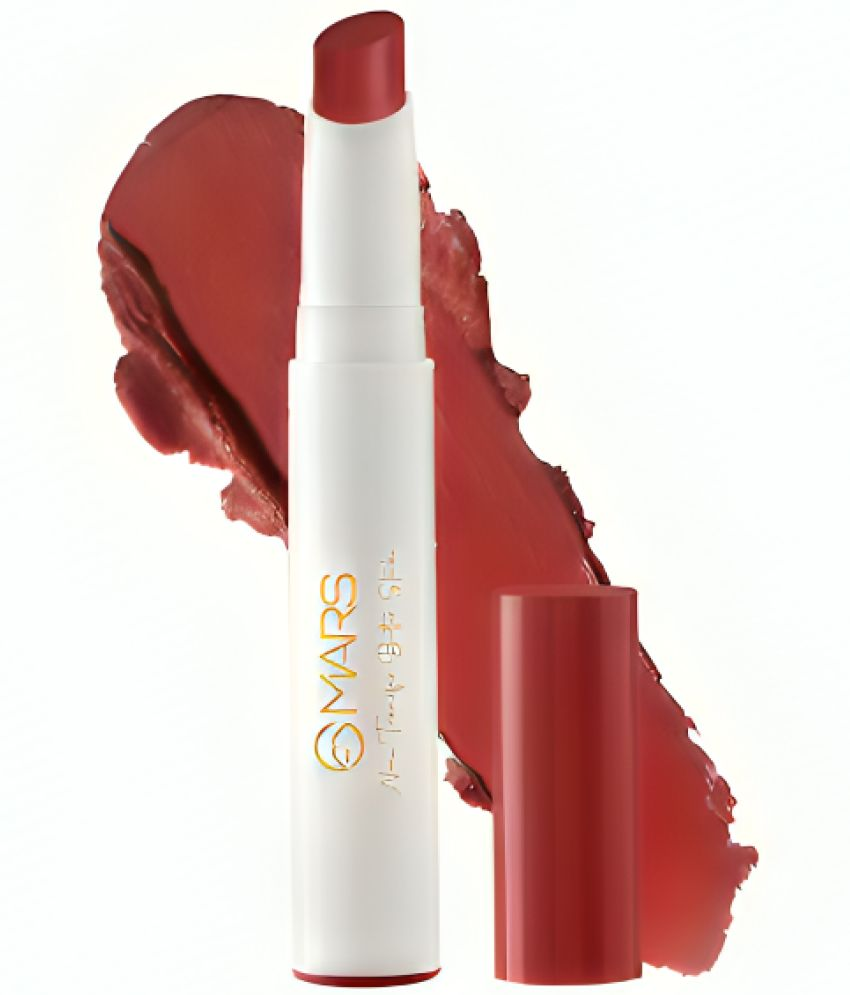     			MARS Matte Non-Transfer Butter Smooth Lipstick | Up to 12 Hours Long Lasting | Shade-NT01-Blood Red