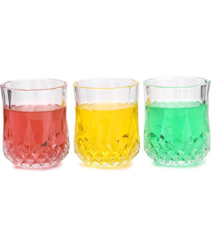     			Somil Drinking Glass Glass Glasses Set 200 ml ( Pack of 3 )