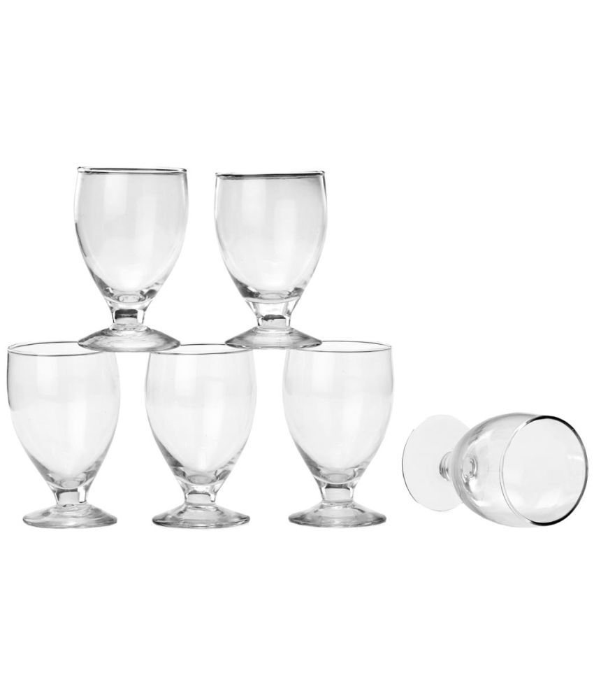     			Somil Drinking Glass Glass Glasses Set 100 ml ( Pack of 6 )