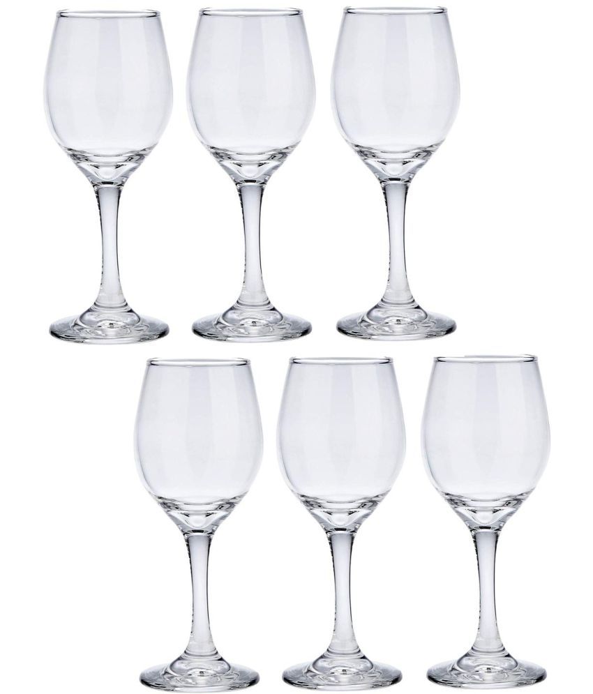     			Somil Drinking Glass Glass Glasses Set 250 ml ( Pack of 6 )