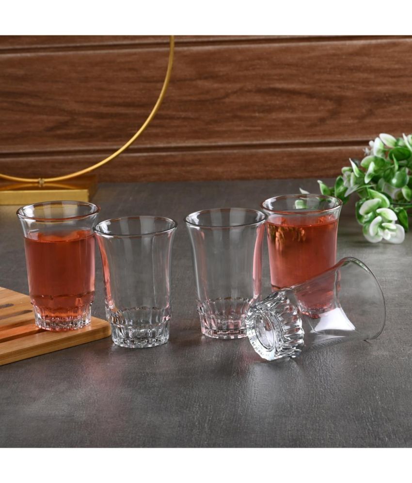     			Somil Drinking Glass Glass Glasses Set 150 ml ( Pack of 5 )