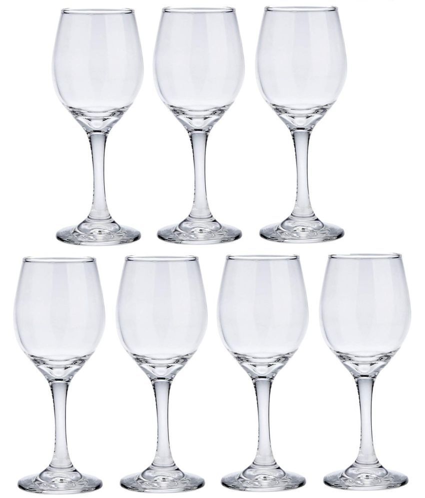     			Somil Drinking Glass Glass Glasses Set 250 ml ( Pack of 7 )