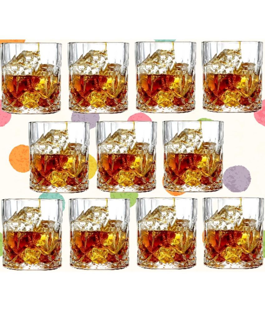     			Somil Drinking Glass Glass Glasses Set 200 ml ( Pack of 11 )