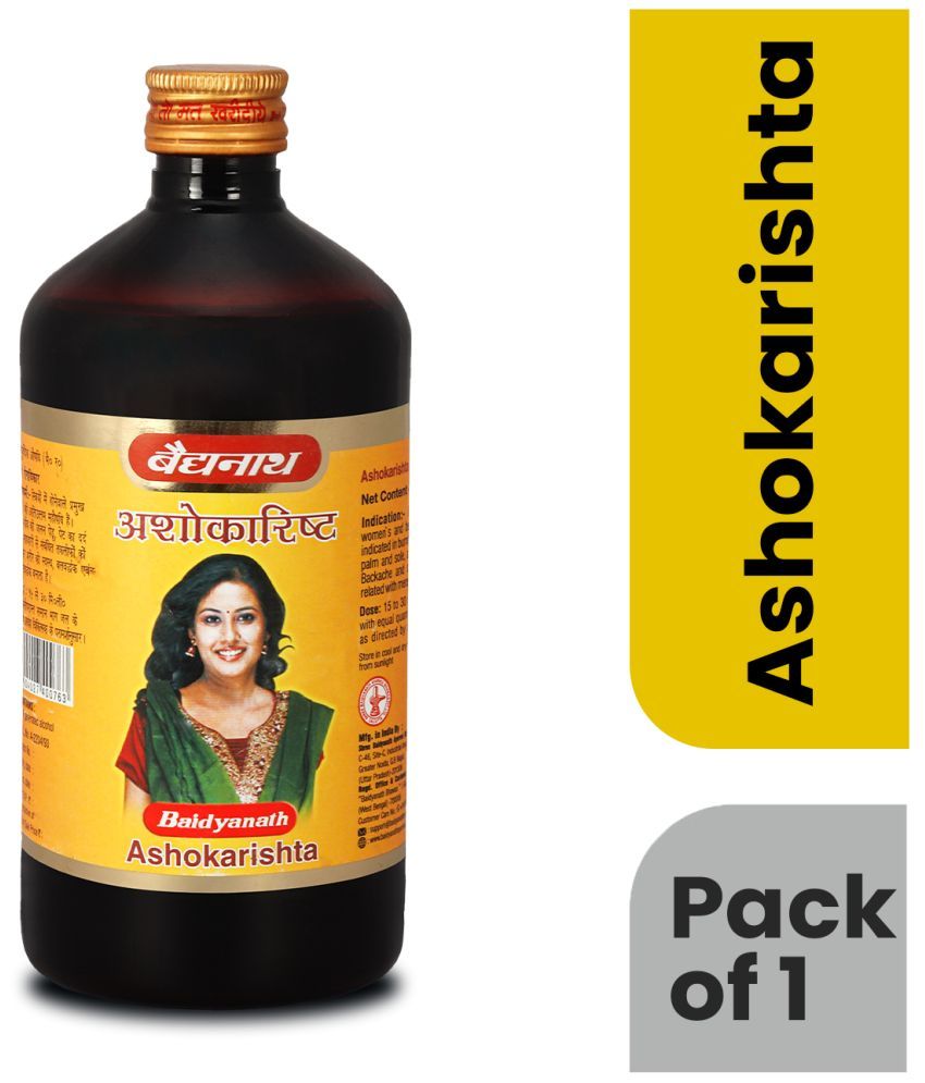     			Baidyanath Ashokarishta 450ml Support Physical and Hormonal Well Being of Women's