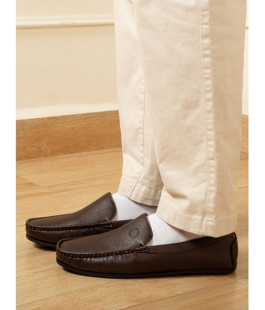     			Big Fox Brown Men's Slip on