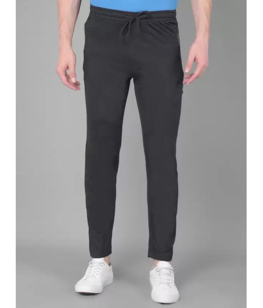     			Dollar Force nxt Charcoal Cotton Men's Trackpants ( Pack of 1 )