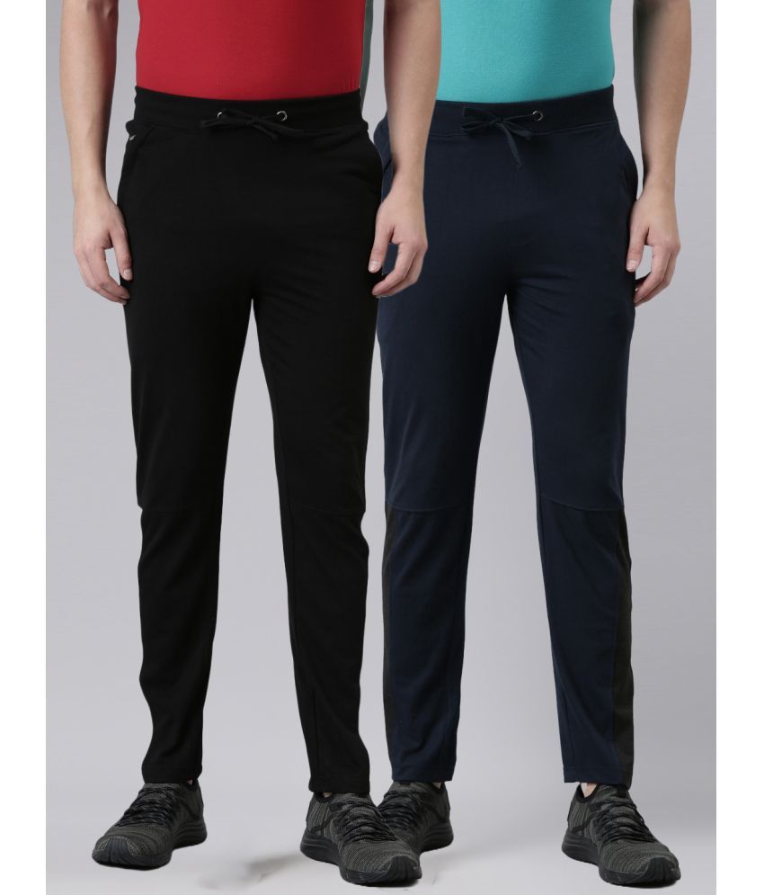     			Dollar Force nxt Multicolor Cotton Men's Trackpants ( Pack of 2 )