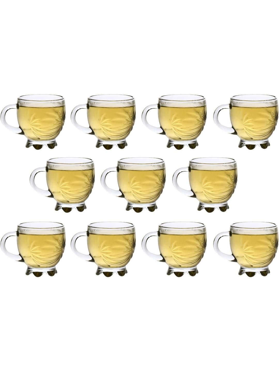     			Somil Glass Coffee & Tea Cup Solid Glass Tea Set 100 ml ( Pack of 10 )