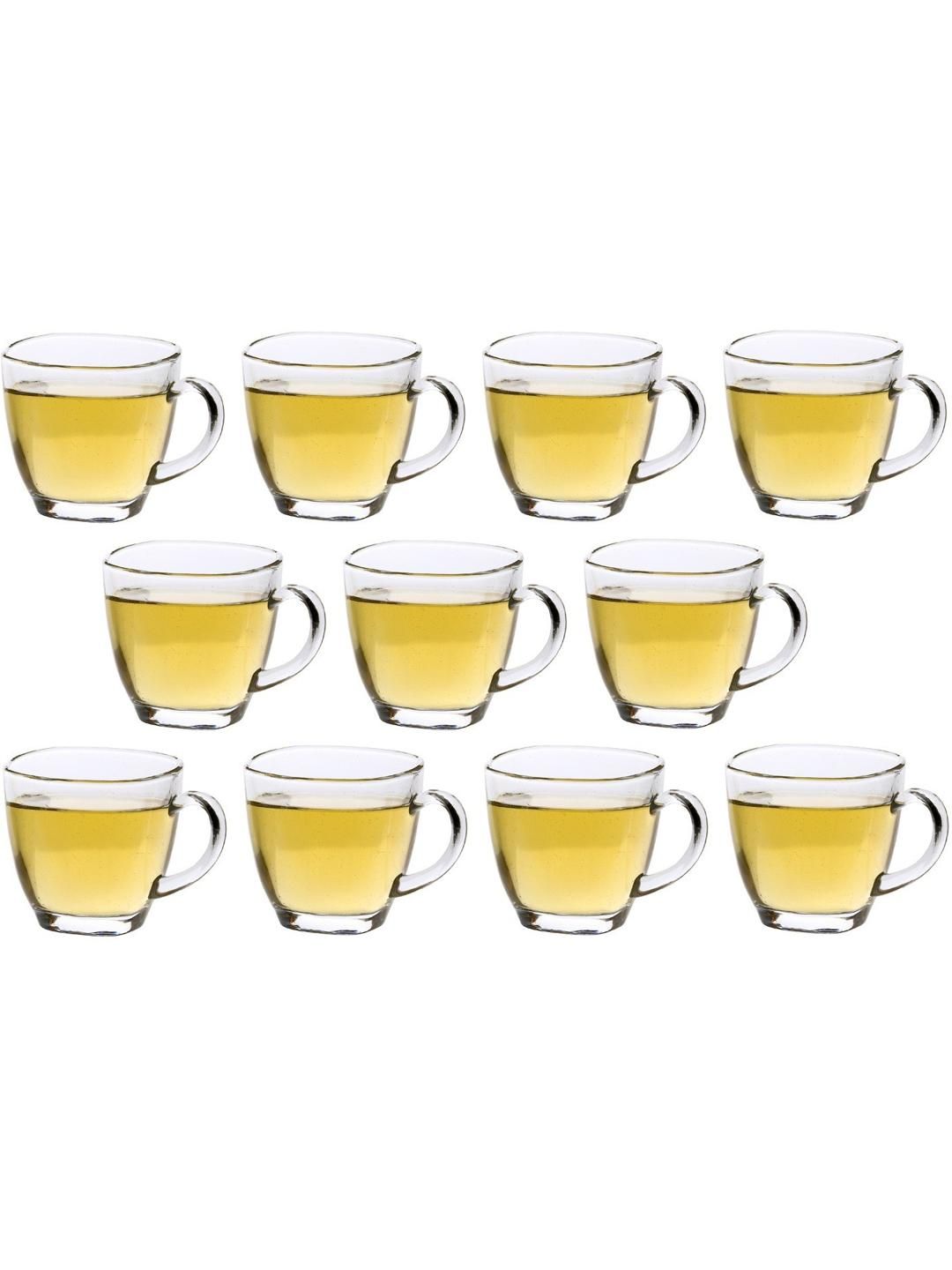     			Somil Glass Coffee & Tea Cup Solid Glass Tea Set 100 ml ( Pack of 10 )