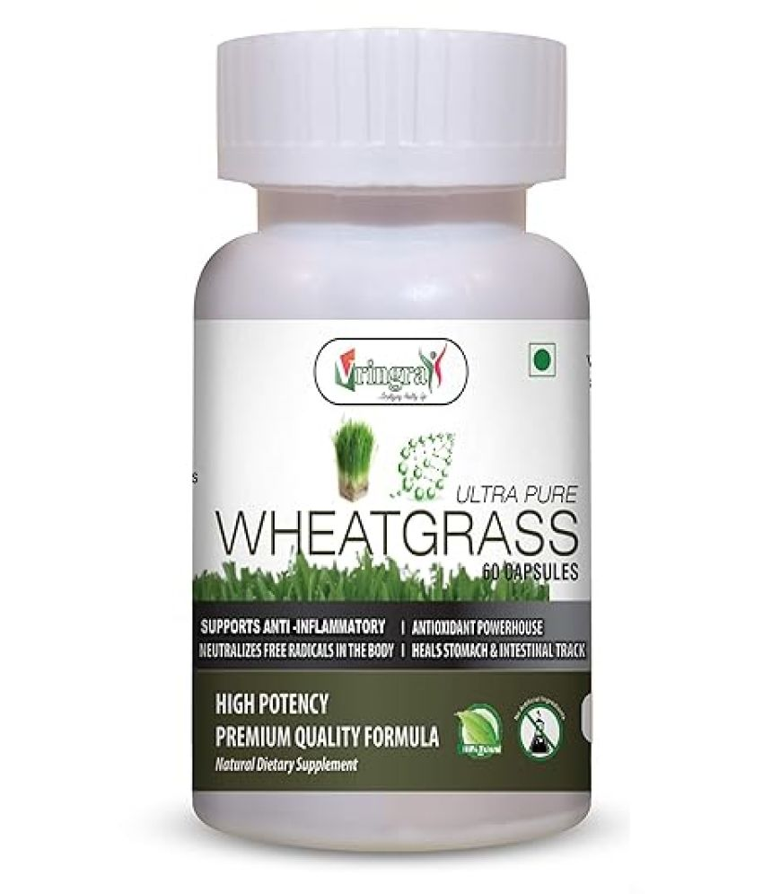     			Vringra Wheatgrass Capsule 60 gm Pack of 1