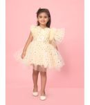 Aarika Net Frock For Girls ( Pack of 1 , Lemon )