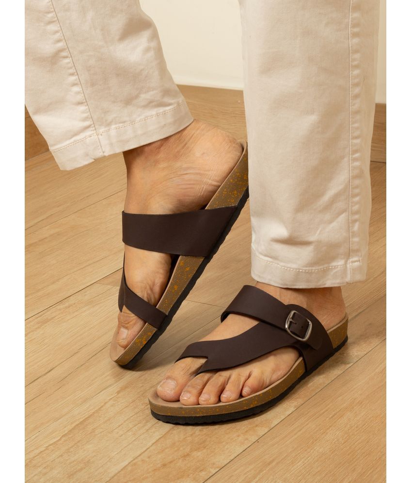     			Big Fox - Brown Men's Sandals