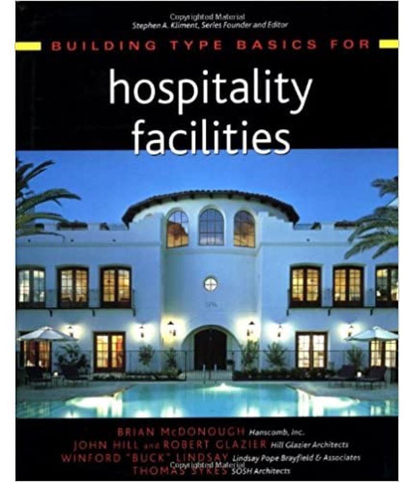     			Building Type Basics For Hospitality Facilites, Year 2001 [Hardcover]