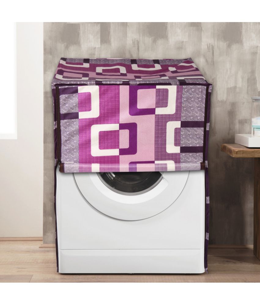     			CASA FURNISHING Front Load Washing Machine Cover Compatiable For 7 kg - Violet